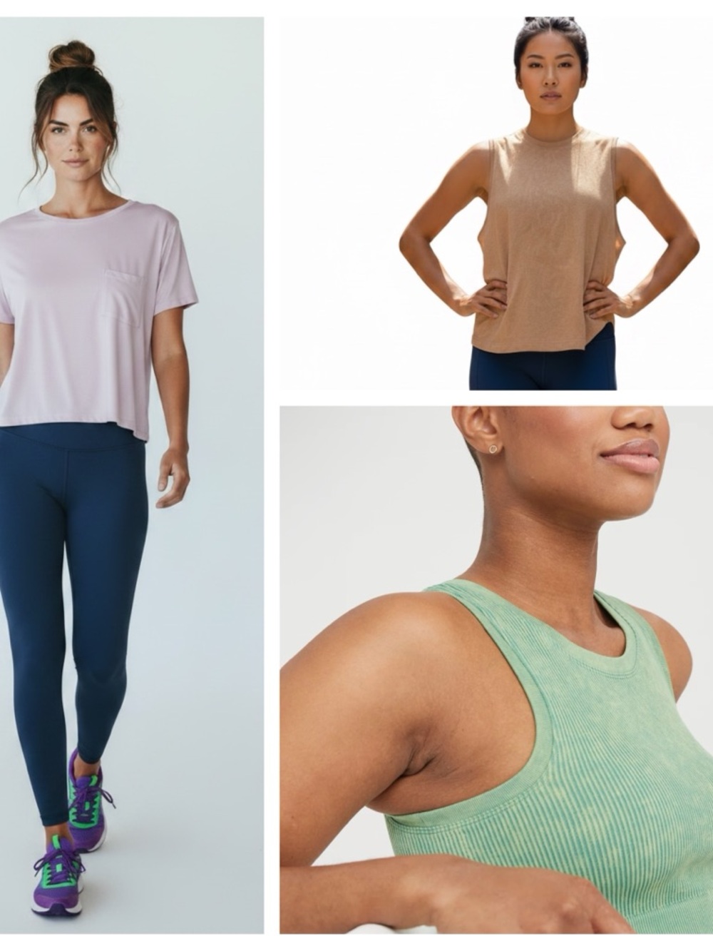 Bundle Offline by Aerie & Gaiam Women’s Ribbed Tank & Casual Tops